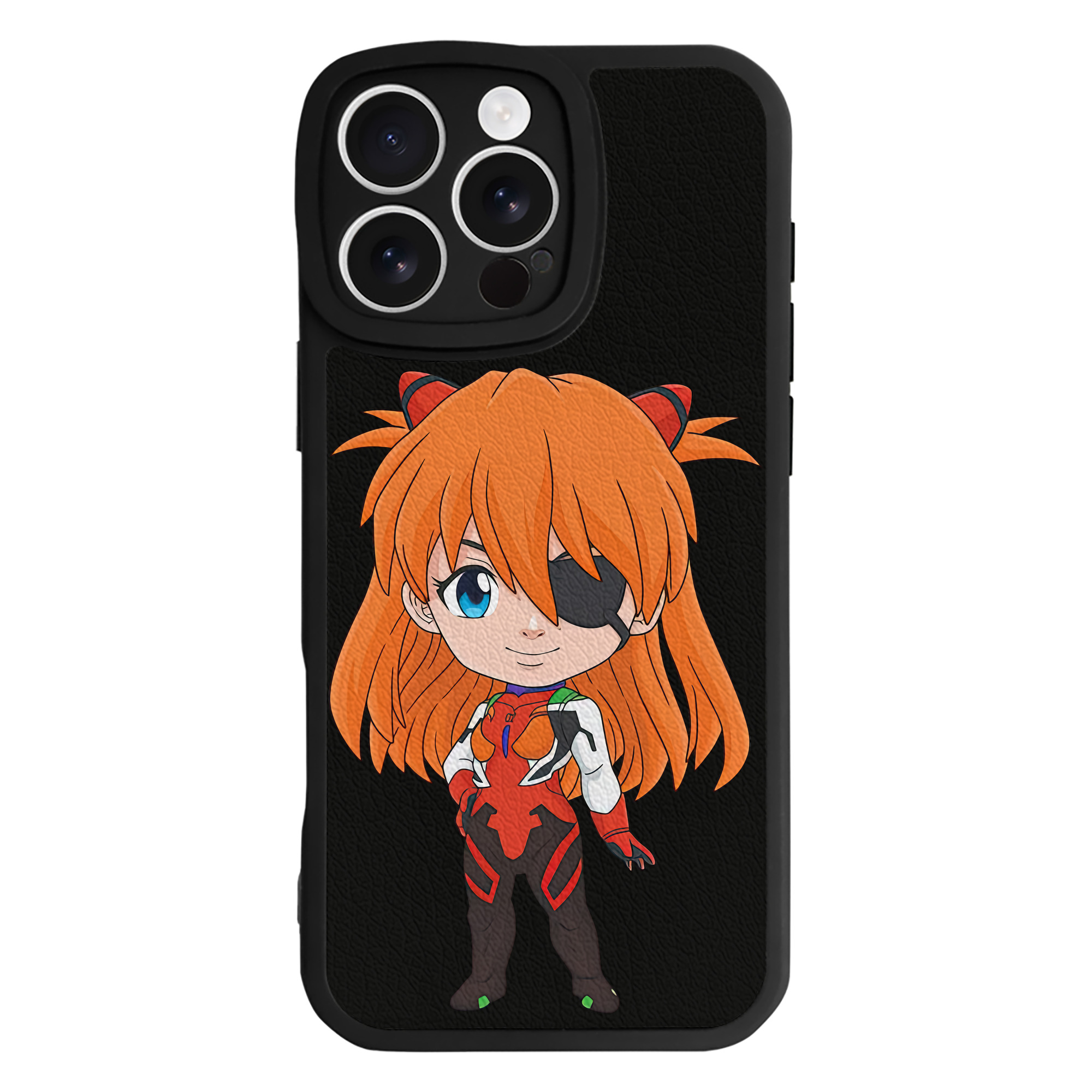 （画像用） EVA 新世紀エヴァンゲリオン 【iPhone 16シリーズ対応】シリコンスマホケース（レザー調） 材質：シリコン